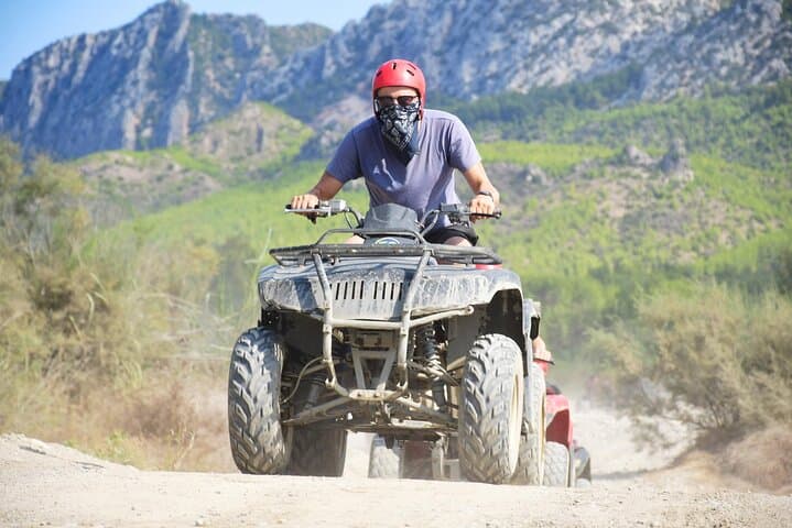 Taurus Mountain Quad Safari from Side — ATV Mud, Mountain Lake & Foothill Trails photo 3