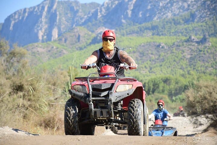 Taurus Mountain Quad Safari from Side — ATV Mud, Mountain Lake & Foothill Trails photo 5