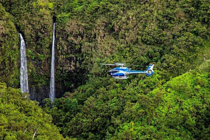 Discover Kauai by Helicopter: Epic Aerial Views of Waimea Canyon and Jurassic Park Falls