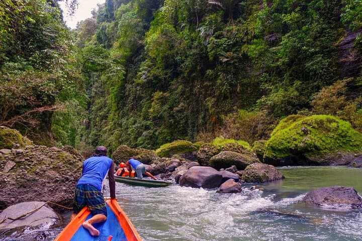 Pagsanjan Falls Canoe Adventure: Shooting the Rapids and Rafting Behind the Falls from Manila