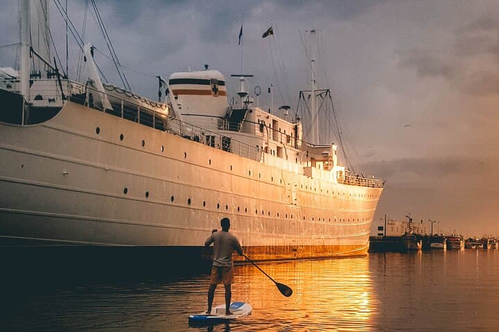 Sunrise SUP on the Lima River: Ponte de Lima to Cabedelo Beach