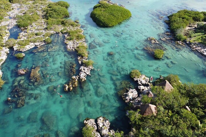 Riviera Maya Private Snorkeling Xpedition: Yal-ku Lagoon, Cenotes & Coral Reef photo 3