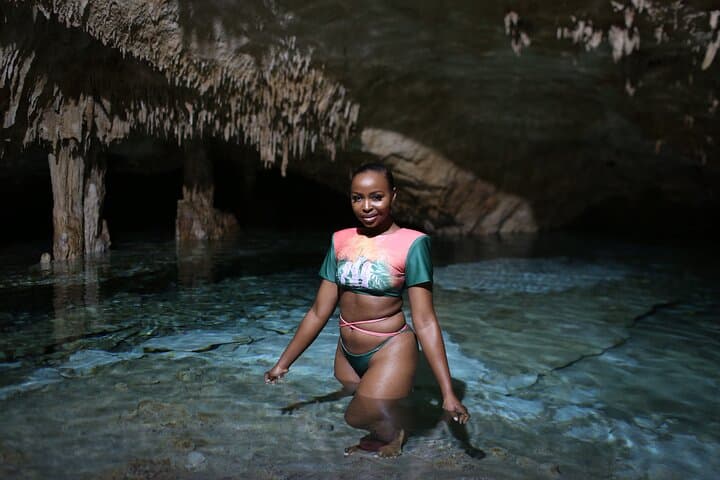 Riviera Maya Private Snorkeling Xpedition: Yal-ku Lagoon, Cenotes & Coral Reef photo 4