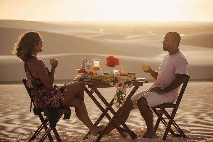 Breakfast Among the Dunes: Morning Hike and Lagoons at Lençóis Maranhenses