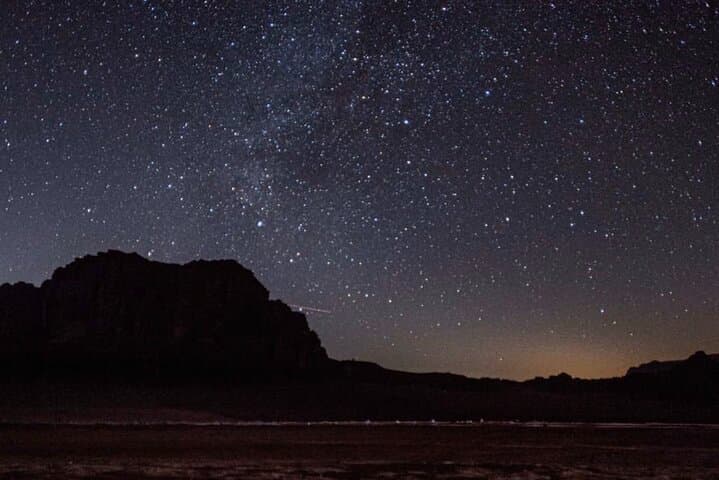 Wadi Rum Full-Day Jeep Tour & Overnight Cave Stargazing — Bedouin Dinner and Desert Highlights photo 3