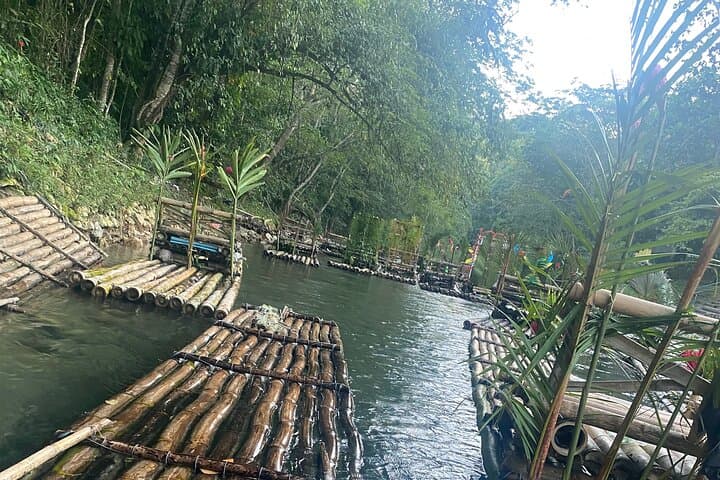Montego Bay Limestone Rafting and Riverside Massage: Calm River Float with Local Flavors