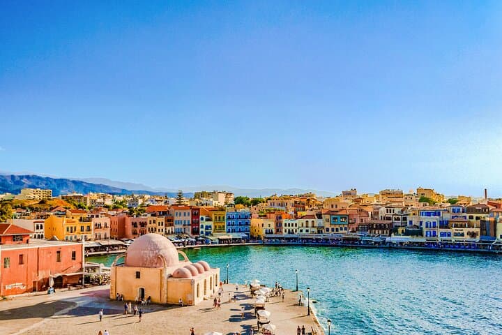 Private Day Tour from Heraklion to Chania, Kournas Lake & Rethymno — Venetian Harbors and Freshwater Shores