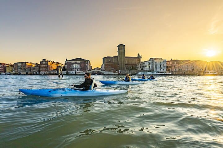 Sunset Kayak Tour in Venice: Paddle Cannaregio and Castello at Golden Hour photo 1