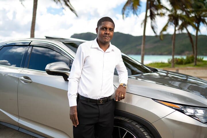 UVF Private Luxury Transport St Lucia — Round-Trip Luxury Transfer with Champagne & WiFi photo 4