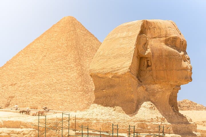 Discover Giza: Pyramids, Sphinx & Camel Ride — Guided Tour with Lunch photo 6