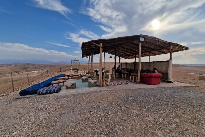 Agafay Desert Sunset Camel Ride and Private Berber Dinner Near Marrakech