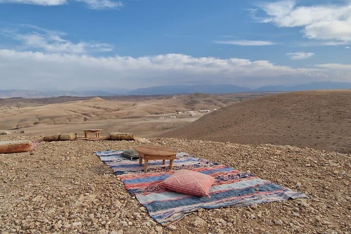 Agafay Desert Sunset Camel Ride and Private Berber Dinner Near Marrakech photo 3