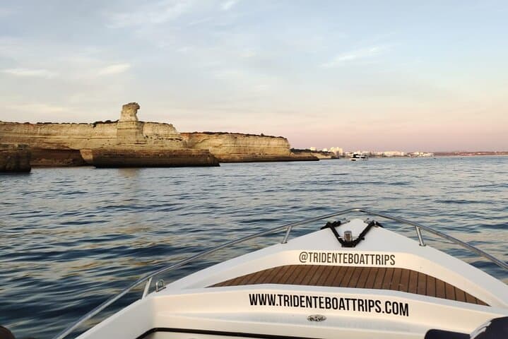 Sunset Benagil Caves Boat Tour from Armacao de Pera — Algarve Sunset Cruise to Benagil & Marinha