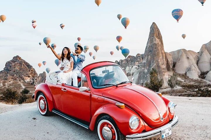 Cappadocia Classic Car Safari: Sunrise, Sunset & Daytime Tour in Göreme photo 2