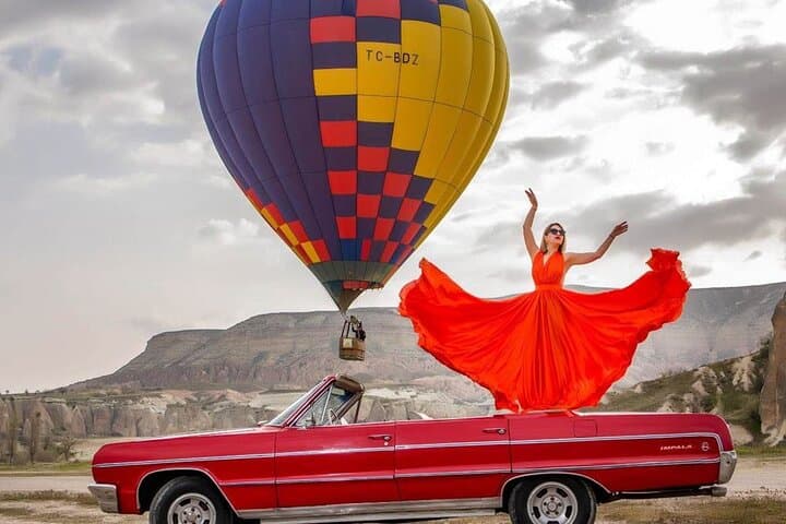 Cappadocia Classic Car Safari: Sunrise, Sunset & Daytime Tour in Göreme