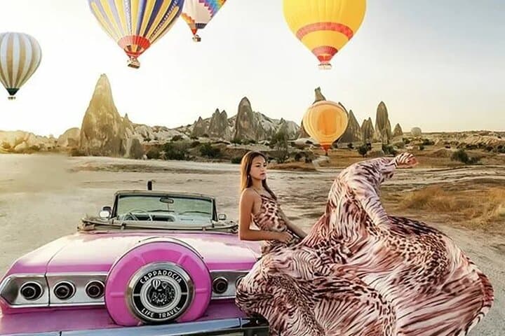 Cappadocia Classic Car Safari: Sunrise, Sunset & Daytime Tour in Göreme photo 6