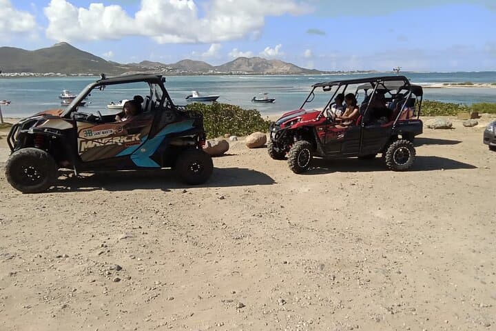 Sint Maarten 4-Hour UTV Side-by-Side Island Loop — Dutch & French Highlights