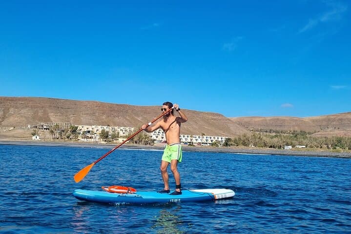 Stand-Up Paddle Along La Lajita Cliffs — 2-Hour Private SUP Lesson in Fuerteventura photo 3