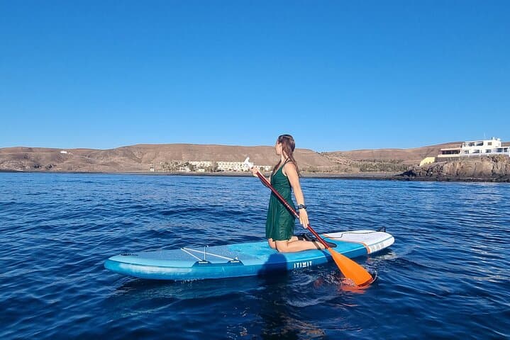 Stand-Up Paddle Along La Lajita Cliffs — 2-Hour Private SUP Lesson in Fuerteventura photo 4