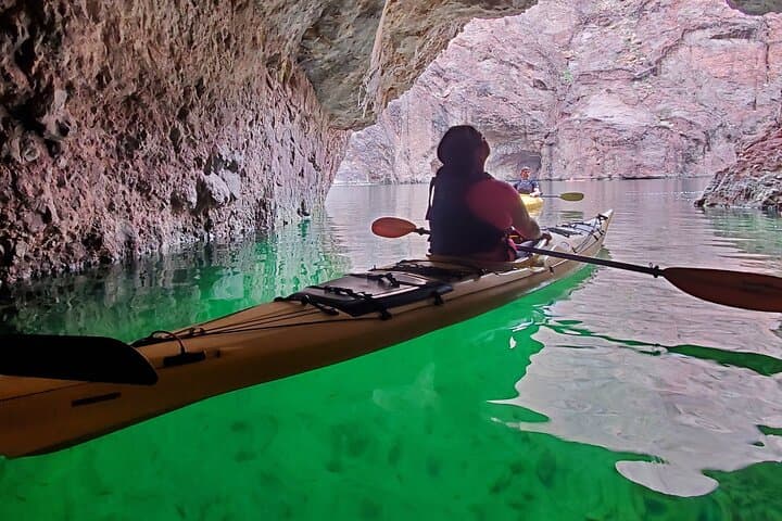 Paddling to Emerald Cave: Guided Kayak Tour Through Black Canyon from Las Vegas photo 6