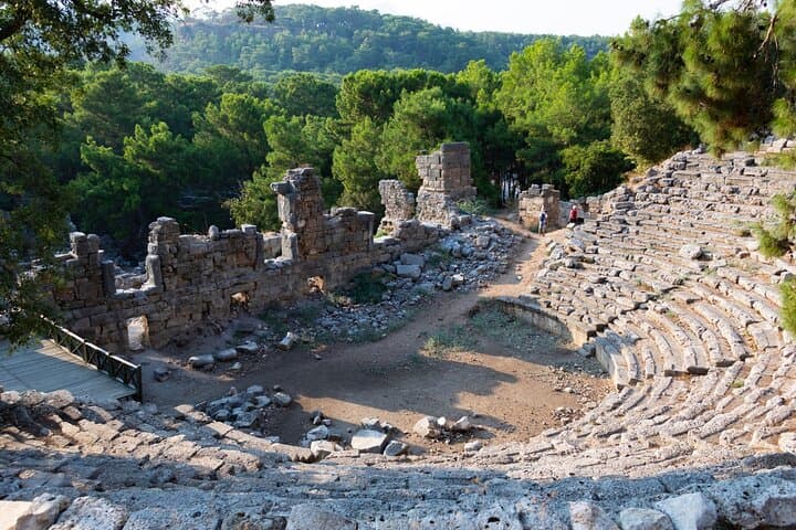 Phaselis & Tahtali: Full-Day Ruins, Beaches and Tahtali Cable Car from Antalya