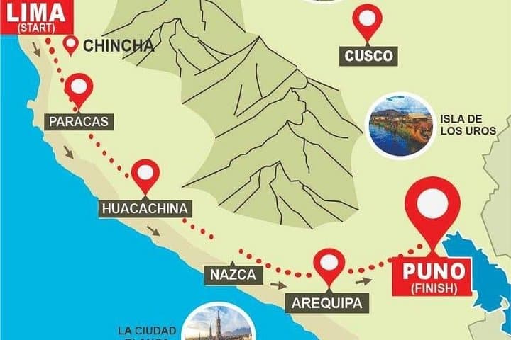Private Car & Driver: Full-Day Paracas, Ballestas & Huacachina Dunes from Lima photo 1