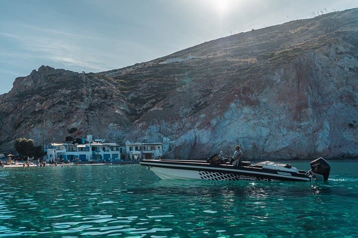 Milos Private Sunset Boat Experience to Kleftiko and Sarakiniko photo 2
