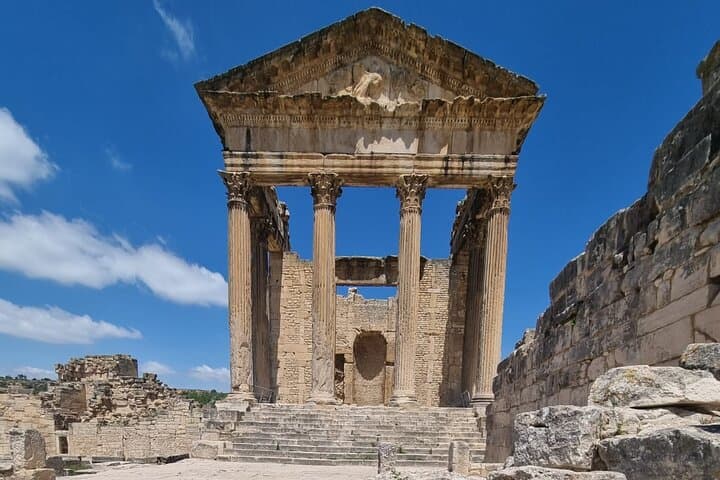 Day Trip to Dougga & Thuburbo Majus — UNESCO Roman Ruins from Tunis