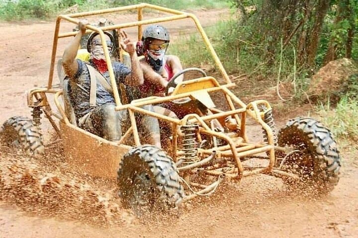 Punta Cana Dune Buggy Adventure with Beach & Cenote Swim photo 2
