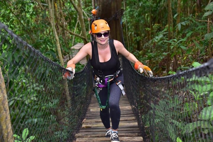 Jaco Zipline Adventure: Hanging Bridges, Tarzan Swing & Pacific Views photo 6