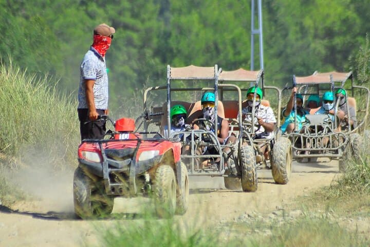 Three-in-One Antalya Rafting, Quad & Zipline Adventure with Lunch photo 4