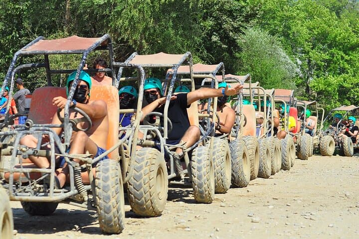 Three-in-One Antalya Rafting, Quad & Zipline Adventure with Lunch