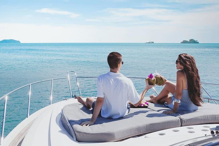 Dubai Marina Shared Yacht Tour — Breakfast or BBQ with Skyline & Ain Dubai Views photo 3