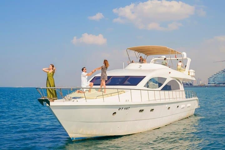 Dubai Marina Shared Yacht Tour — Breakfast or BBQ with Skyline & Ain Dubai Views photo 4