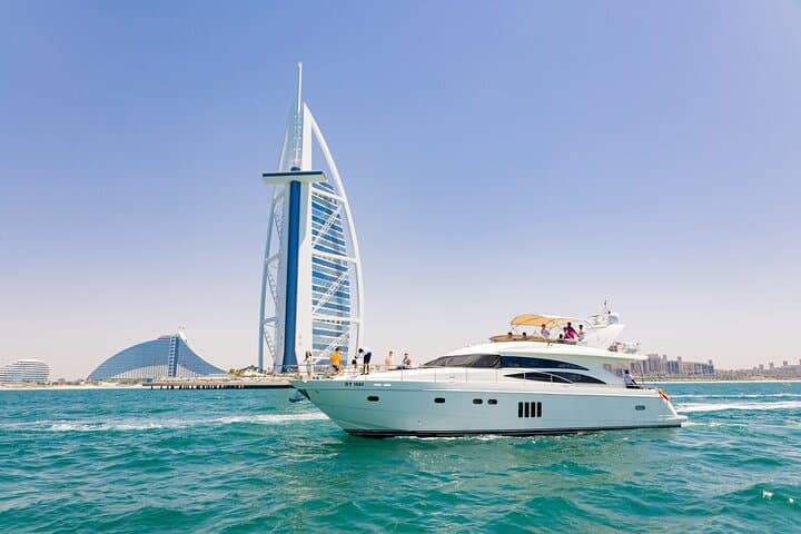 Dubai Luxury Yacht Cruise with Live BBQ & Drinks from Dubai Harbour photo 4