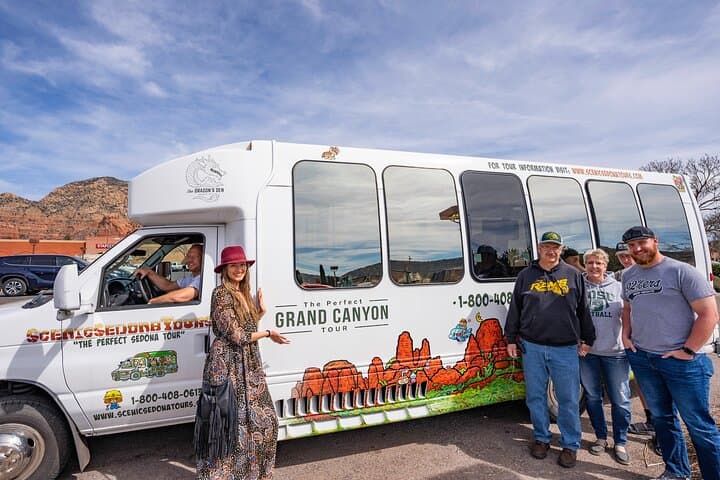 Grand Canyon South Rim Day Tour from Sedona with Local Guides