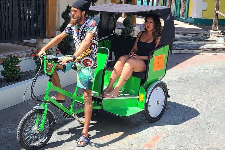 E‑Bike Chariot City Tour in St. John's, Antigua — Three‑Wheel Historic Ride