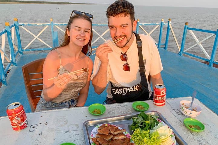Sunset Vespa Ride and Tonle Sap Floating Village Tour from Siem Reap photo 4
