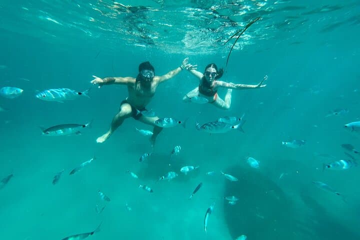 Devil's Saddle Boat Tour from Cagliari — 4-Stop Snorkel, Prosecco & Coastal Caves photo 2