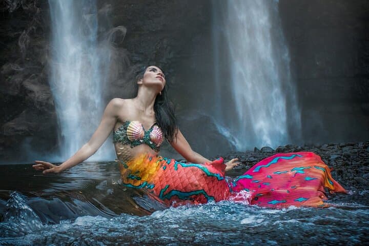 Kauai Fairy Princess Photoshoot — Kealia Beach & Waterfall Portrait Session photo 6