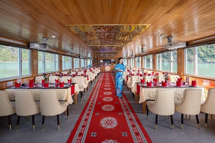 Ha Long Bay Day Cruise: Dragon King Luxury Cruise to Surprise Cave & Titov Island photo 2