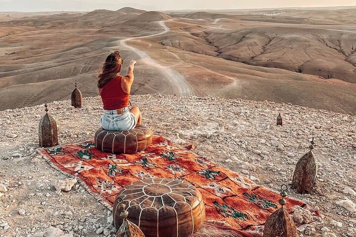 Agafay Desert Sunset Dinner and Camel Ride from Marrakech photo 4