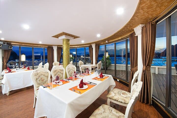 Halong Bay Overnight Cruise from Hanoi — Kayak, Swim, Cave & Night Squid Fishing photo 4