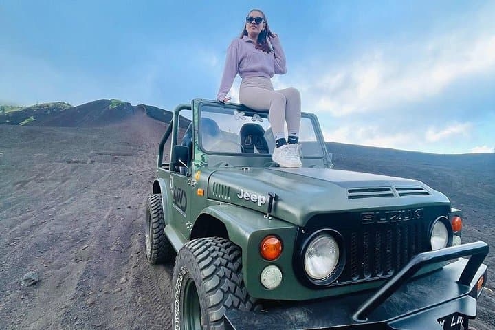 Mount Batur Jeep Sunrise: Black Lava Drive & Pyramid Hot Springs photo 3
