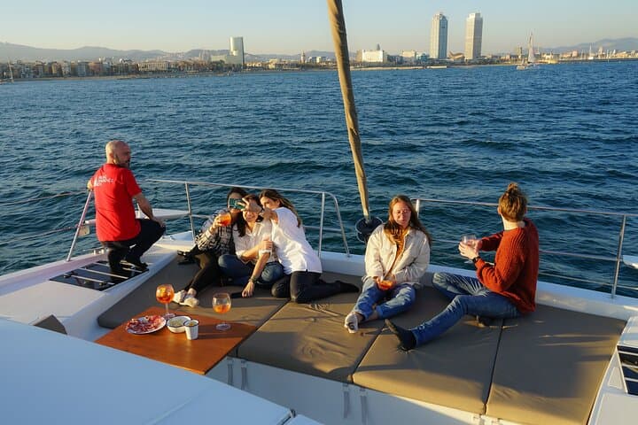 Barcelona Sunset Catamaran Cruise — Small-Group Sail with Drinks & Optional Dinner photo 5