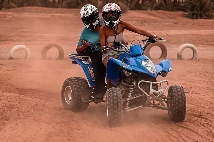 Sunset Quad Biking Around Marrakech: Palmeraie, Dry Valleys & Berber Villages photo 2