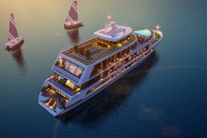 Boss Cruise: 2-Day Luxury Overnight Halong Bay Cruise from Hanoi photo 4