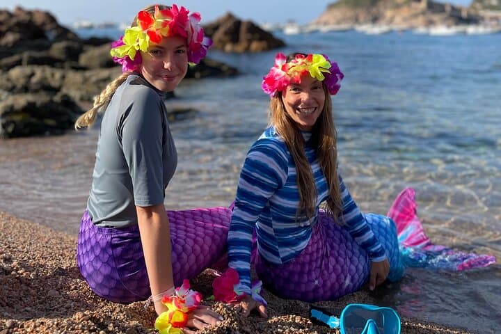 PADI Mermaid Experience in Tossa de Mar — Monofin Lessons at Mar Menuda