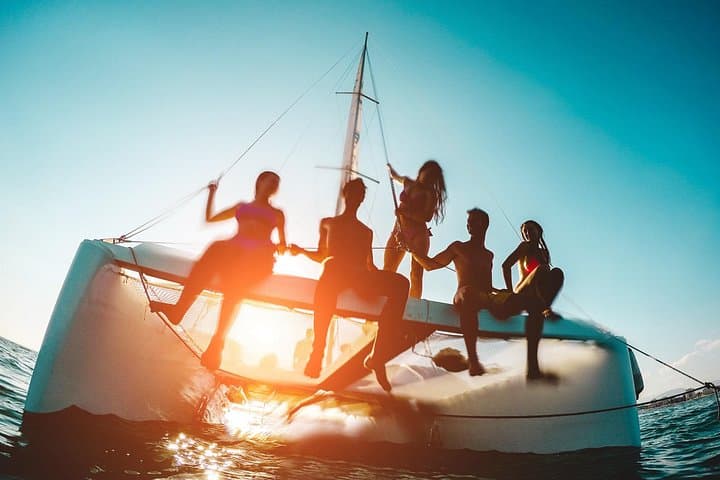 Tamarindo Sunset Boat Tour: 5-Hour Snorkel, Paddleboard and Dinner Cruise photo 1