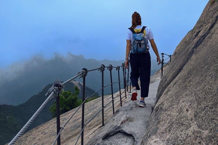 Bukhansan Summit Course — Fast Route to Baegundae from Ui Station